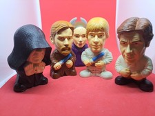 Star Wars Episode III Burger King Kids Meal Toy Figure Obi-Wan Kenobi 4 Figures