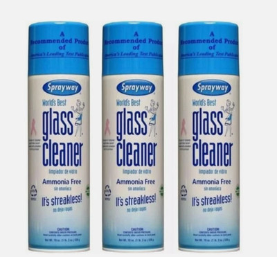 SprayWay Glass Cleaner 3 CT IN CASE