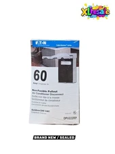 Eaton Non Fusible Pullout Air Conditioner Disconnect  DPU222RP Gray Outdoor 240V