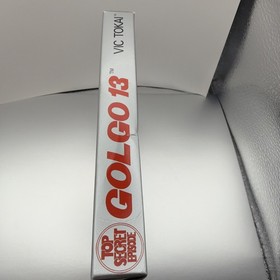 Golgo 13 Top Secret Episode Nintendo NES Box And Manual! Excellent Shape!!