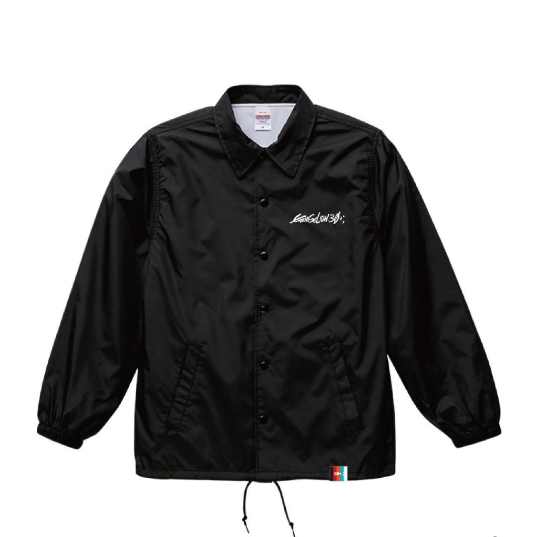 Evangelion 30th Anniversary Coach Jacket Eva Fes Logo XL Size New