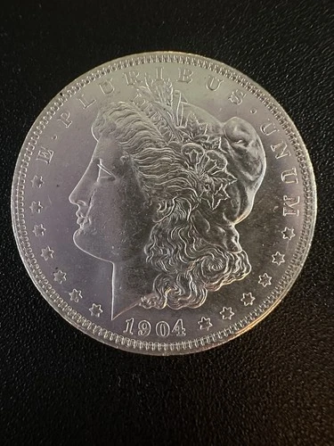 1904 O Morgan Silver Dollar. AU Condition.  New Orleans BEAUTY !!