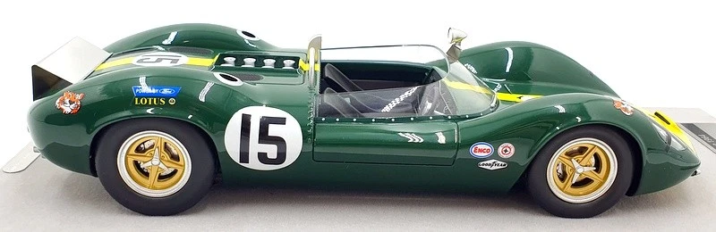 Tecnomodel escala 1/18 TM18-166B - Lotus tipo 30 #15 Riverside Jim Clark 1964 Foto 4 de 4