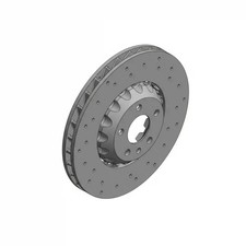 2x Brake disc Vented 100.3386.70 ZIMMERMANN for AUDI A8 D5 A7 Sportback A6 C8