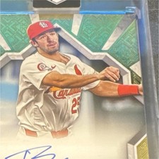 Topps 2025 Tier One Thomas Saggese Autograph /249 St. Louis Cardinals