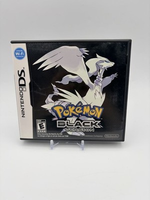 Pokemon Black-Nintendo DS-Game, Manual, Case-Complete