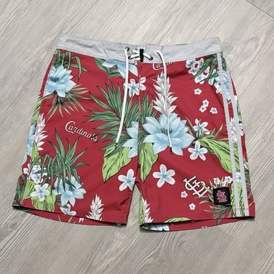 Hurley Phantom x  47 Mens 30 (32) Swim Trunks St Louis Cardinals Board Shorts 6 