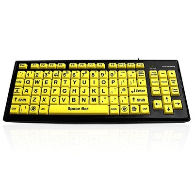 Accuratus Monster 2 Tastatur - USB High Visibility - NEU