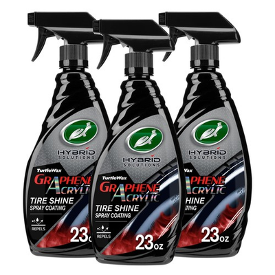 #ad Turtle Wax Hybrid Solutions Graphene Acrylic Tire Shine Spray Coating $56.11