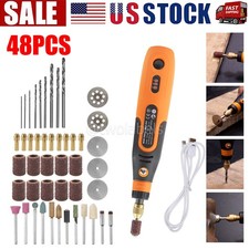 48PCS Abrasive for Dremel Rotary Tool Accessories Grinding Sanding Polishing Set