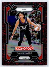 2024 Panini Prizm Monopoly WNBA #24 Tyasha Harris Red Classic Icons