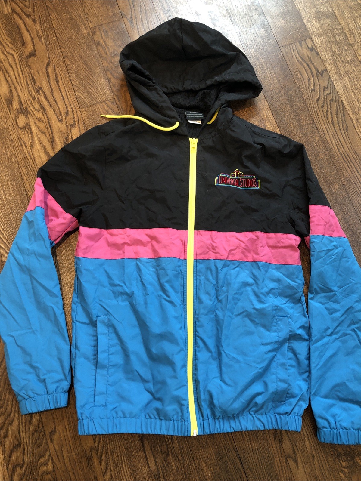Universal Studios Hooded Jacket Size Small Windbr… - image 2