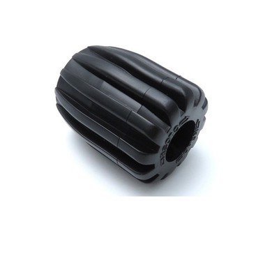 Ergonomic Design Diving Cylinder Valve Knob 49x38mm Rubber Stainless Steel