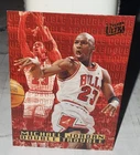 Michael Jordan 1995 Fleer Ultra Double Trouble 3 of 10 Bulls NBA Basketball Card
