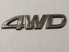 Oem 2001-2007 Toyota Sequoia Rear Tailgate Emblem Badge Script Logo Factory Oem 2001-2007 Toyota Sequoia Rear Tailgate Emblem Badge Script Logo Factory