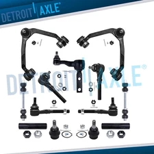 13pc Front Upper Control Arms Kit for Ford Expedition F-150 F-250 Navigator 4WD
