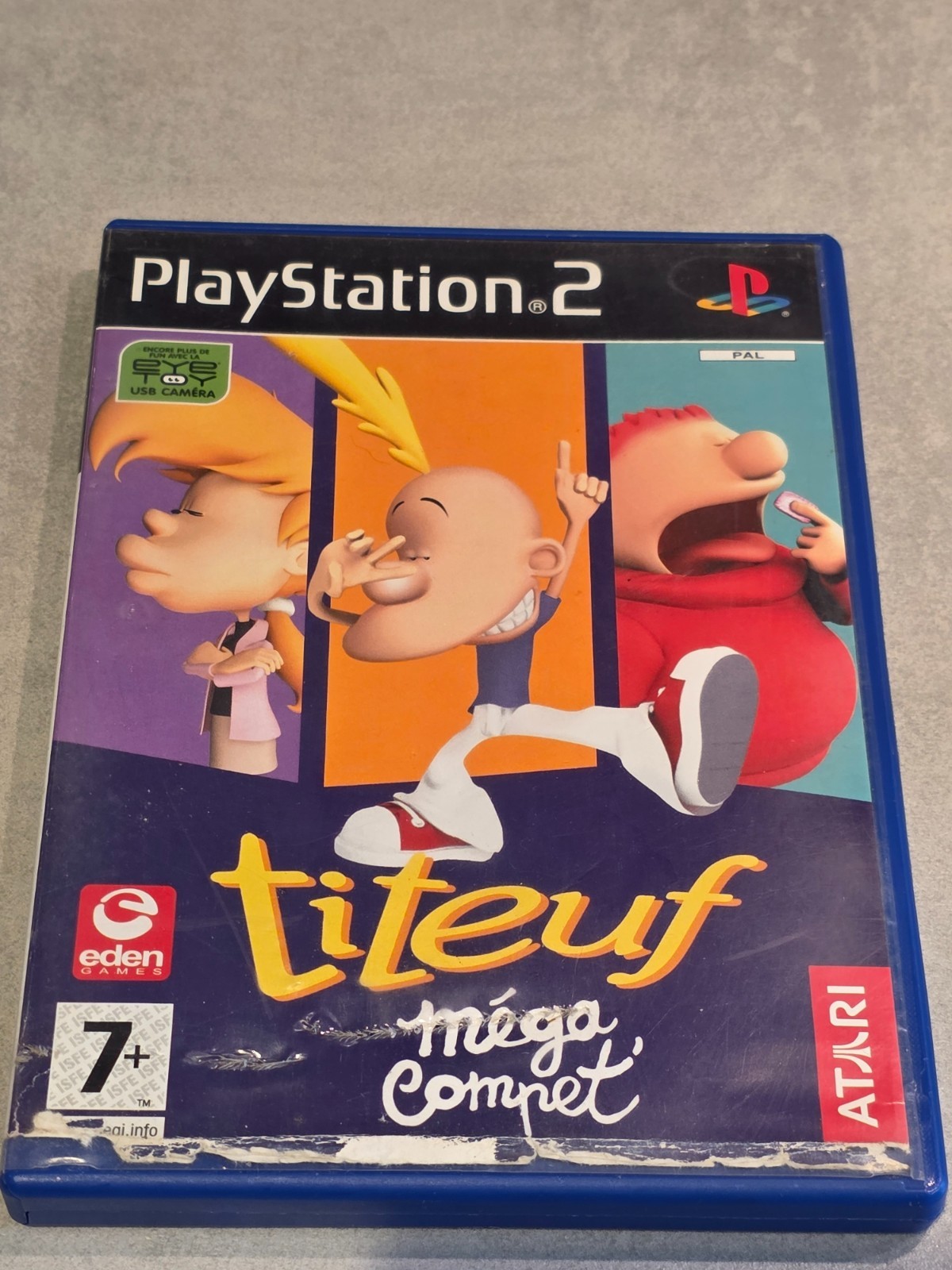 TITEUF MEGA COMPET SONY PS2 PLAYSTATION 2 SN