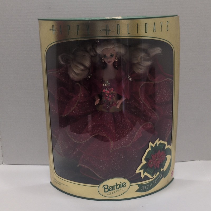 1993 Happy Holidays Barbie Puppe / Special Edition / Mattel 10824 / NrfB