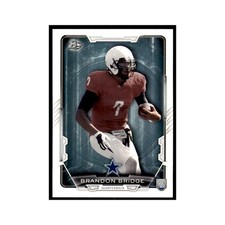 2015 Bowman Brandon Bridge RC Football Cards #96