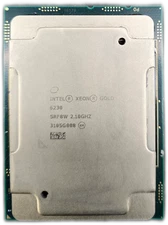 Intel Xeon Gold 6230 SRF8W, 20-Core, 2.1GHz, LGA3647, Server CPU