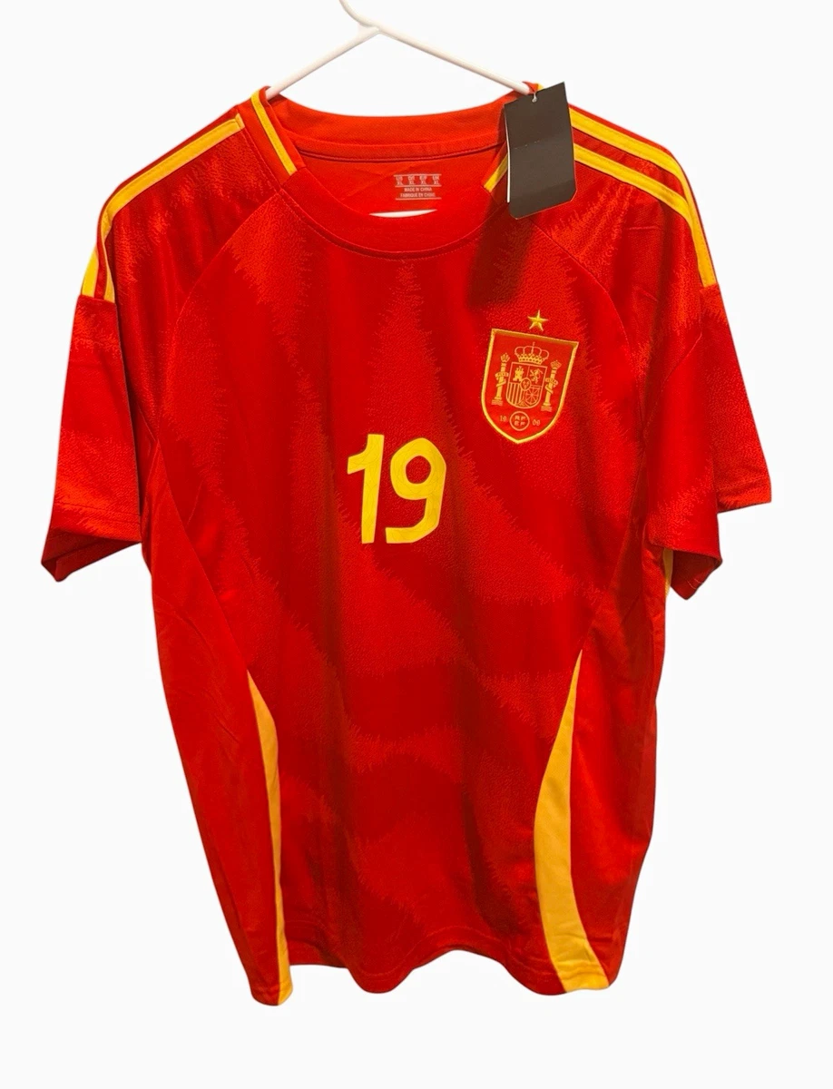 Spain Unisex Adult National Team Soccer Jerseys Just Listed 2026