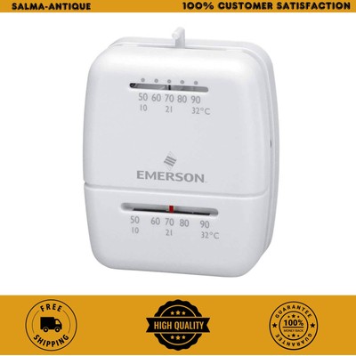 Emerson 1C20-102 Mechanical Heat Only Thermostat for Single-Stage Systems