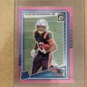2025 Panini Donruss TreVeyon Henderson #332 Optic Preview Pink Prizm Patriots RC