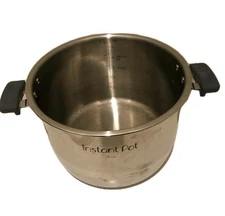 6 QT Instant Pot Pro Plus Inner Pot Stainless Steel With Handles 