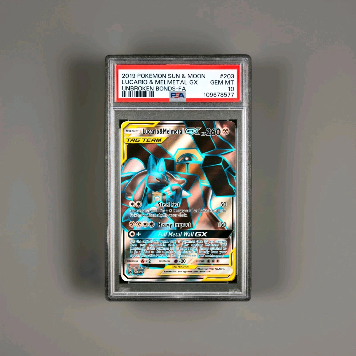 Pokémon TCG Sun & Moon Grade 10 Individual Trading Card Games for