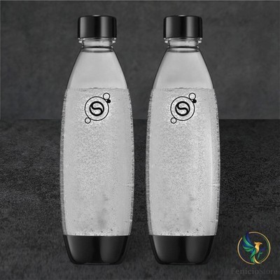 SodaStream Fuse   2 x Wiederverwendbare; spülmaschinengeeignete Wasserflaschen