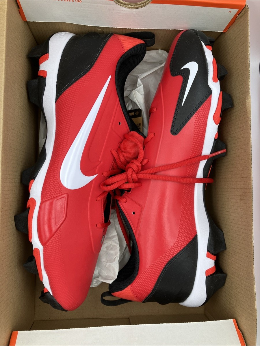 Nike Force Trout 9‎ Baseball Cleats Mens 13 Keystone Red White  FB9728-600 New NIKE Force Trout 9 Keystone Baseball Cleats Mens Red White  main image 4