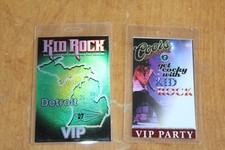 Kid Rock  - 2 x Laminated Backstage Pass -  Lot # 23 - FREE POSTAGE