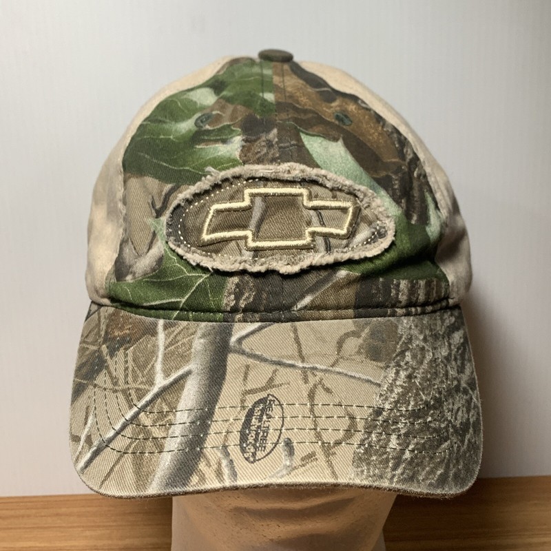 Chevrolet Realtree Camo Cap One Size Strap Back