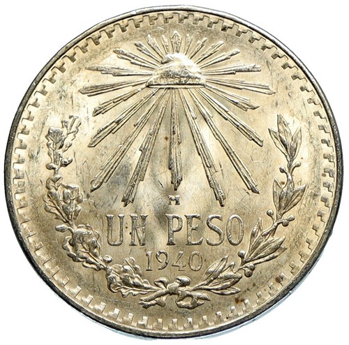 DUO (2 COINS) BU MEXICO 1 PESO 1940 & 1956 !! | eBay