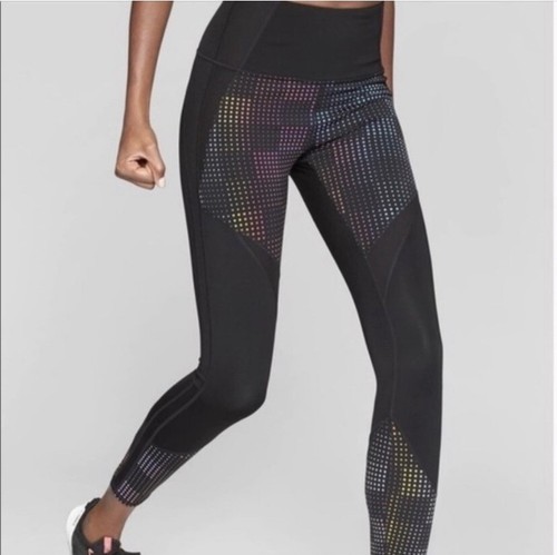 athleta reflective tights