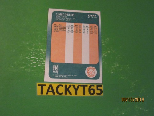 1988 FLEER SINGLE CARD(S) YOU CHOOSE - Picture 6 of 36