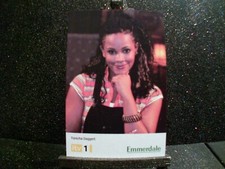 Kerry Stacey (Tonicha Daggert) Emmerdale Original Cast Card. Tv Actress Singer