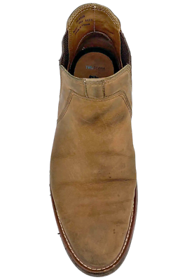 Johnston & Murphy Men's Upton Chelsea Boot Brown Oiled Full Grain