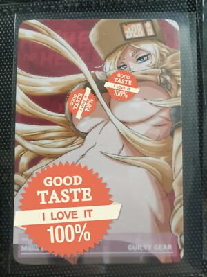 Guilty Gear Inspired Ooh la la Waifu Beauty Custom Card Millia Rage