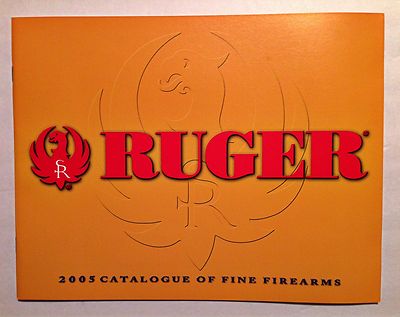 2005 Ruger Catalog Of Fine Firearms - New Old Dealer Stock