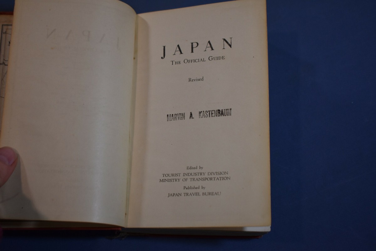 洋書 1966 The New Official Guide Japan 1966 The New Official Guide Japan by National Tourist