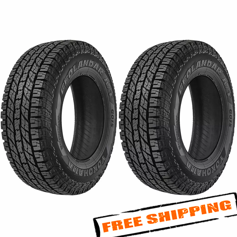 Yokohama 110101527 Set of 2 Geolandar A/T G015 285/70-17 Radial