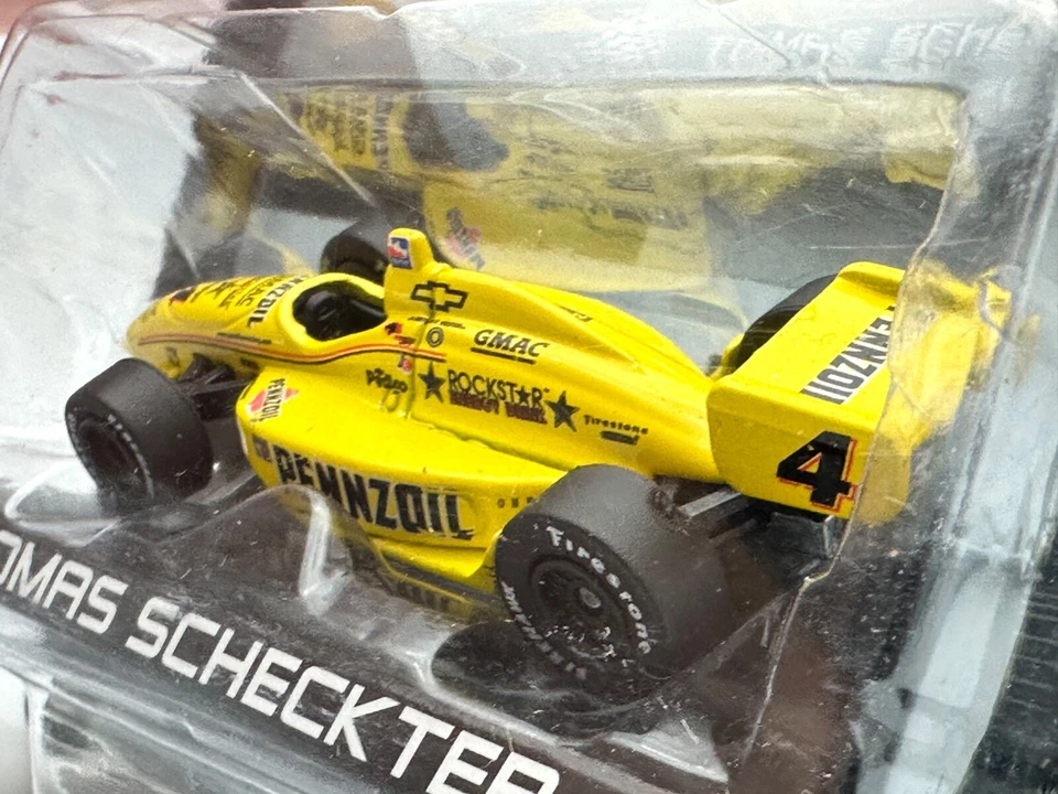 Greenlight IndyCar Garage #4 Tomas Scheckter, Panther Racing, 1:64, nuevo en caja Foto 4 de 4