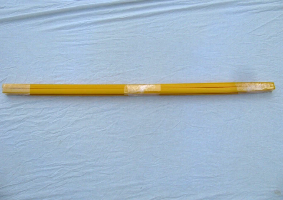 Guirlanda Amarela Hyfax Slides Sliders Runners 26-41.63-1-0106 para Ski Doo Conjunto de 2 - Imagem 2 de 4