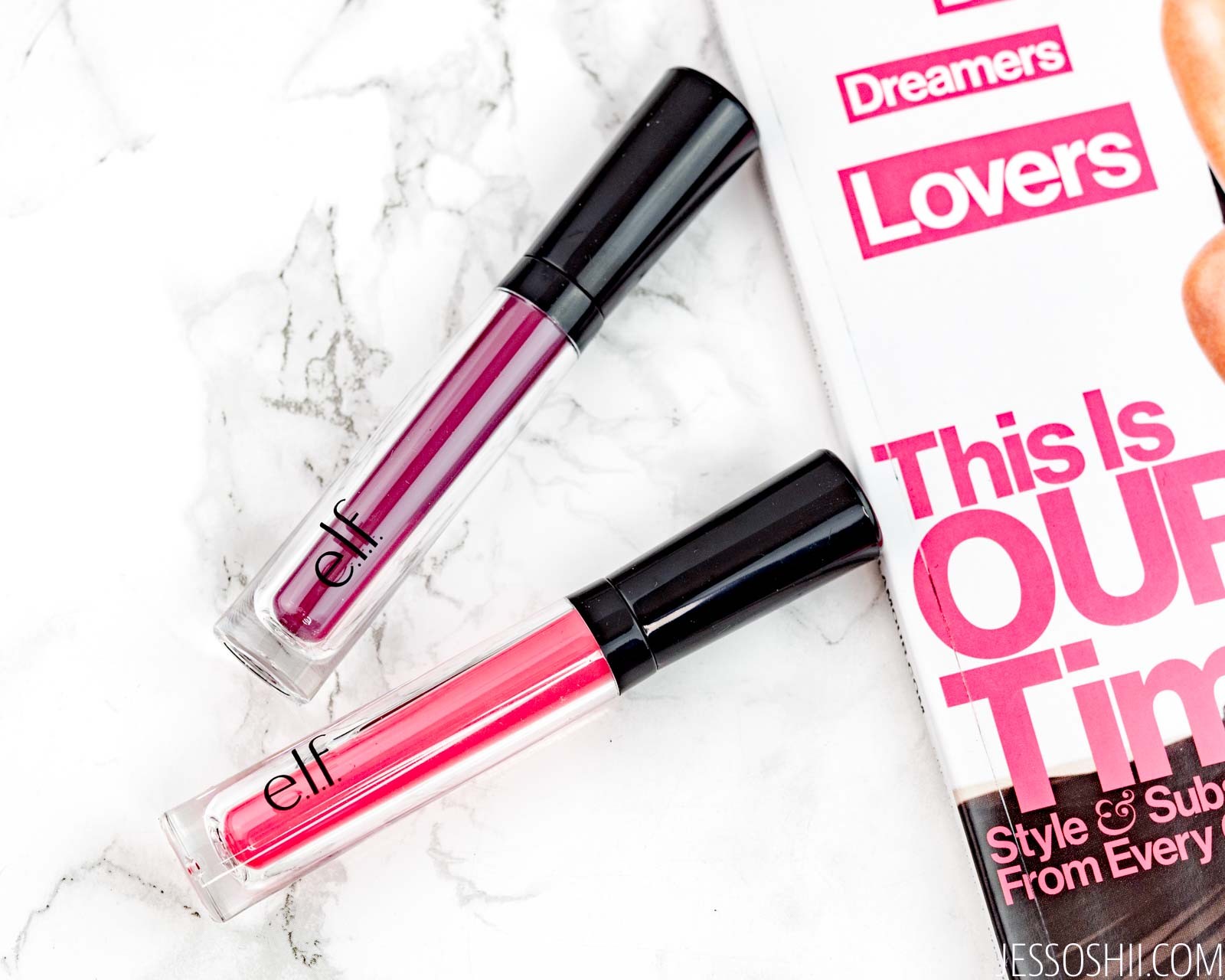 E.L.F ELF TINTED LIP OIL JOJOBA REPAIR LIPS PLUMPING LIPGLOSS GLOSS