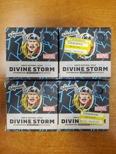 4 Pk: Dr. Squatch Marvel Thor DIVINE STORM Med. Grit 5oz Soap Bar (2713-D6)