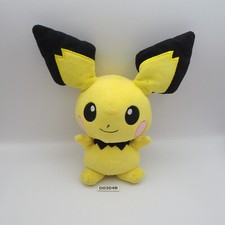 D0304B Pichu Pokemon All Star Collection Sanei Plush 7" NOTUSHTAG Toy Doll Japan