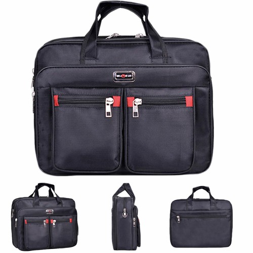 Men Laptop Messenger Hand Bag Briefcase Work Travel Office Document Handbag - Picture 12 of 12