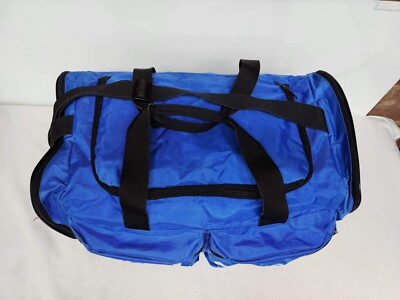 Vintage Blue And Black Polo Sport Ralph Lauren 90's Duffle Bag