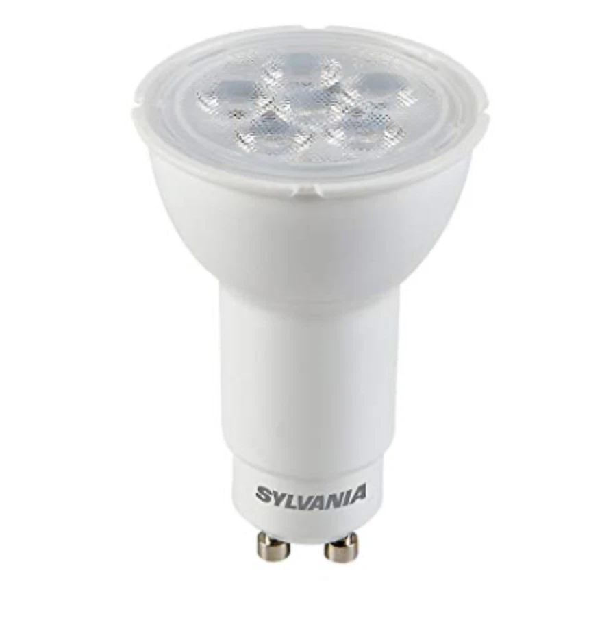 5W GU10 Cuello Largo Bombillas LED Sylvania 74mm x 50mm Repuesto para ANTIGUO 9 &11 CFL